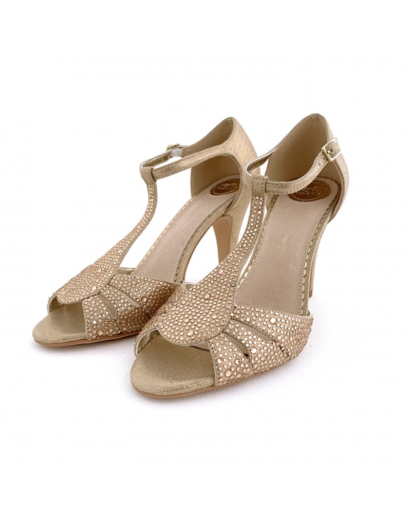 Chaussures cocktail PERLA - Gold