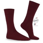 chaussettes bordeaux x 4 3942 (3) (1)