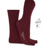 chaussettes bordeaux x 4 3942 (4) (1)