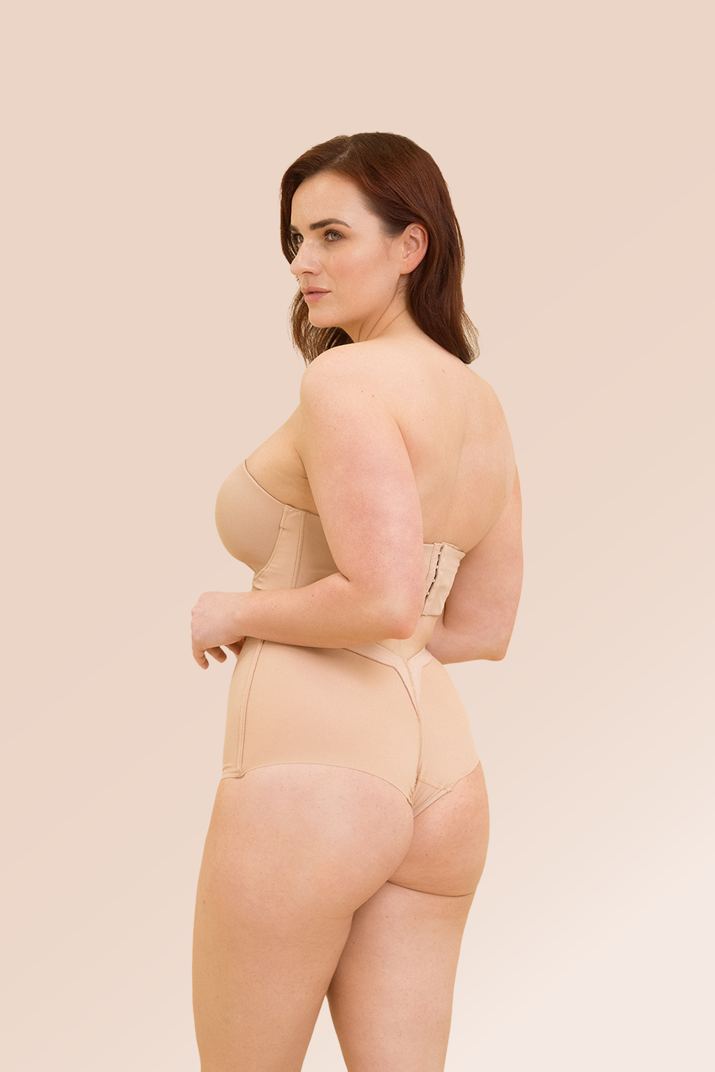 soutien gorge bandeau invisible sans bretelle grandes tailles back to glam 4