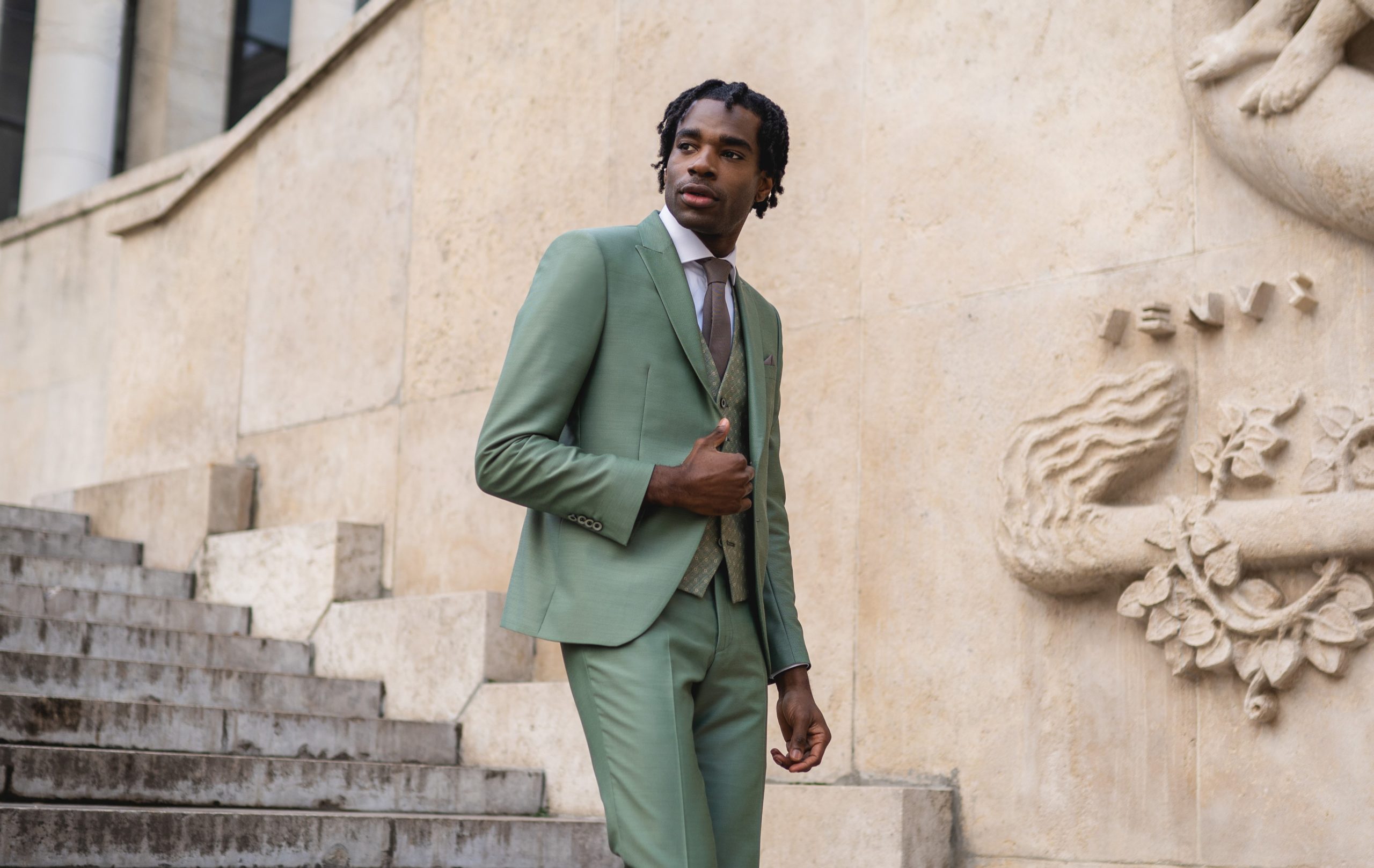 Homme Costume Mariage GarÃ§on Vert Sauge Prix Costume