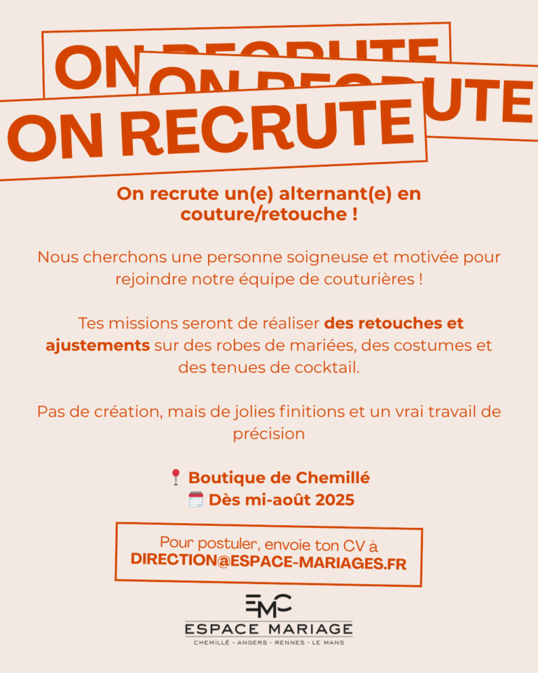 recrutement couturière