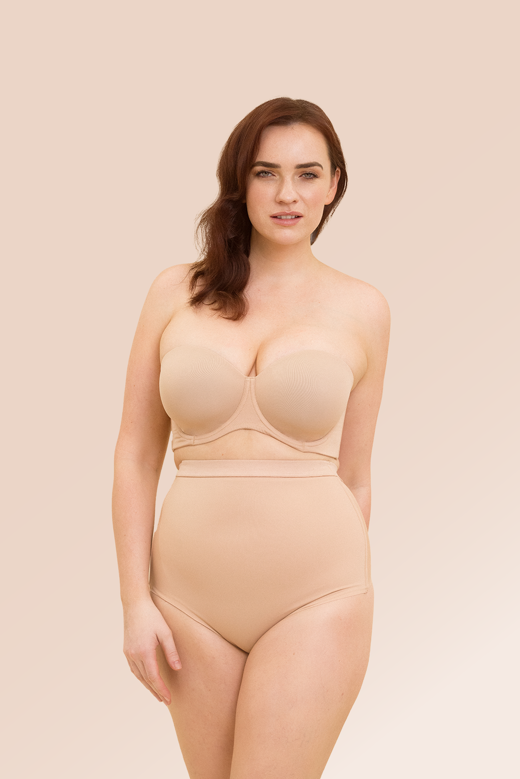 soutien gorge bandeau invisible sans bretelle grandes tailles back to glam 3
