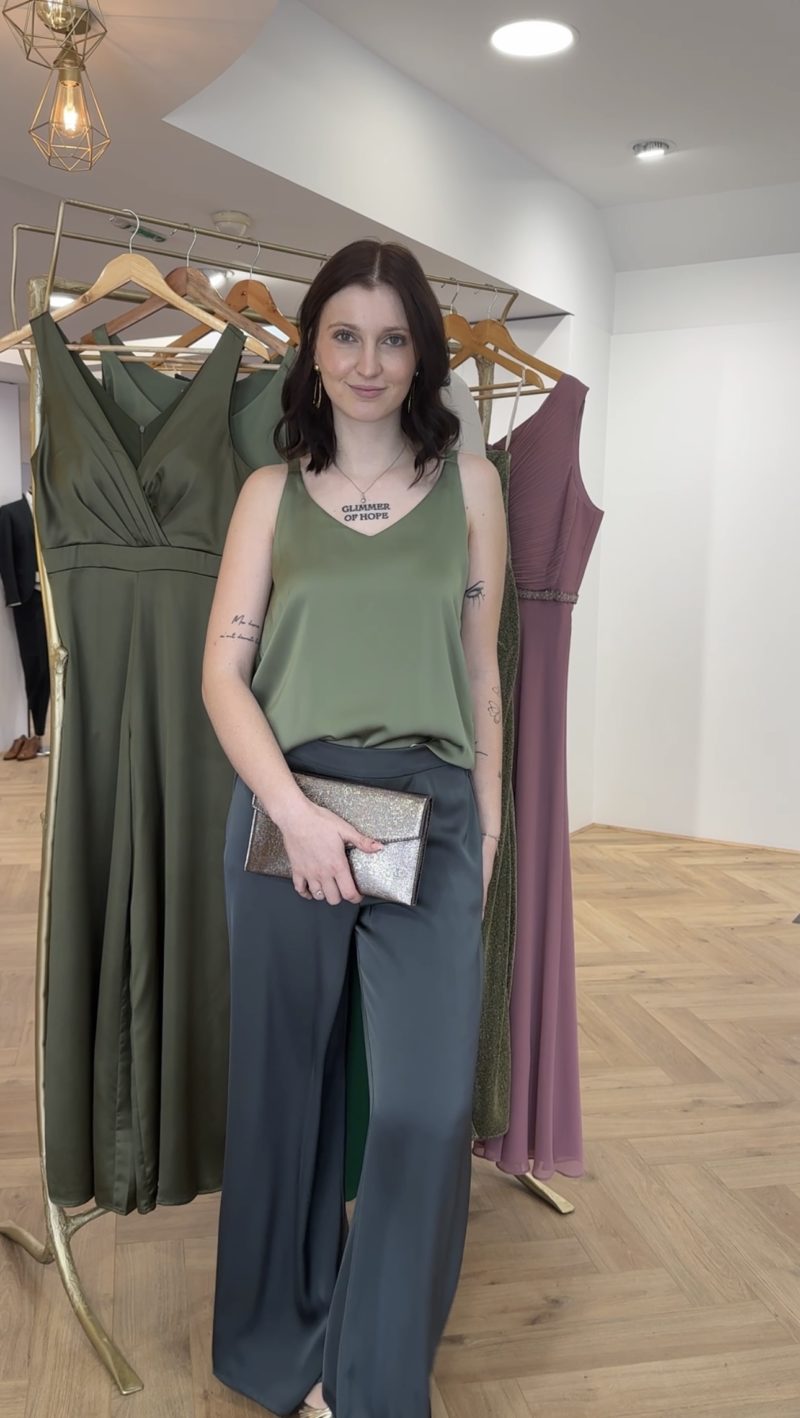 ensemble satin vera mont