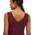 robe aurélia bordeau