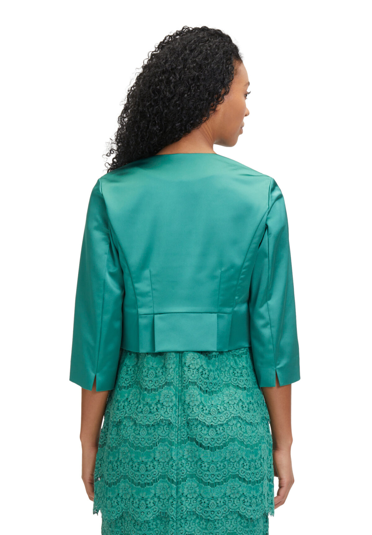 veste boléro vert