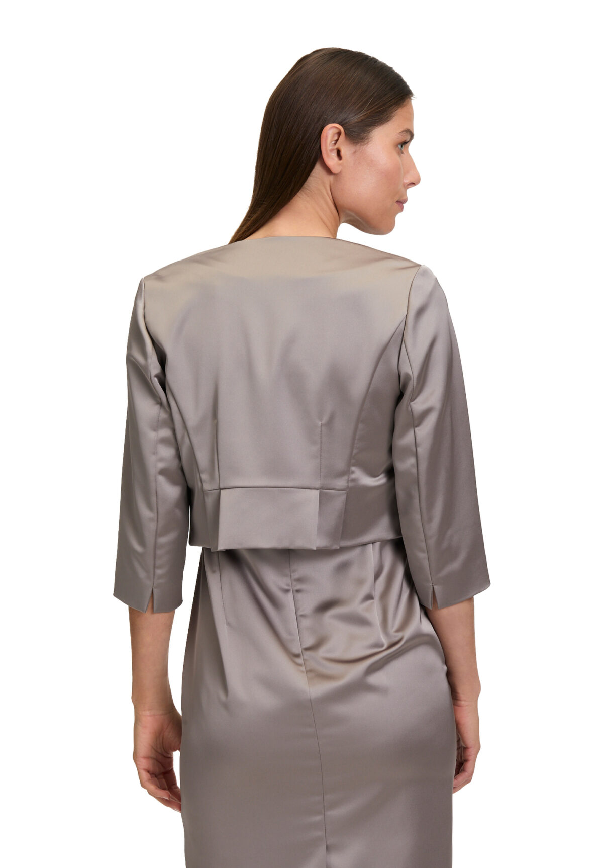 bolero satin taupe