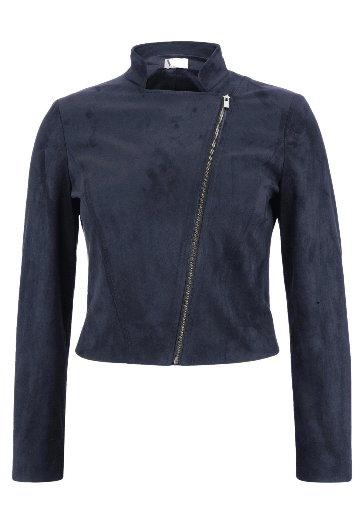 veste en suédine marine