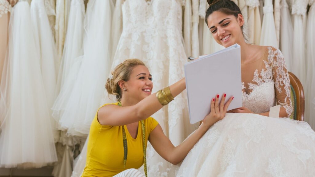 Essayages robe de mariée